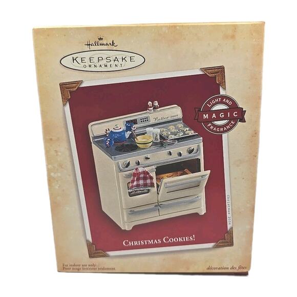 Hallmark Christmas Cookies 2004 Keepsake Ornament Magic Motion in Box U329